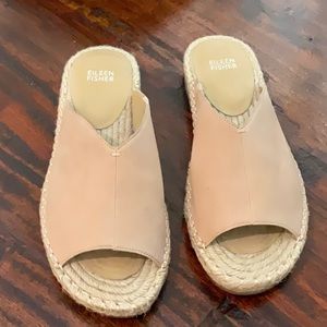 Eileen Fisher Espadrille Slides